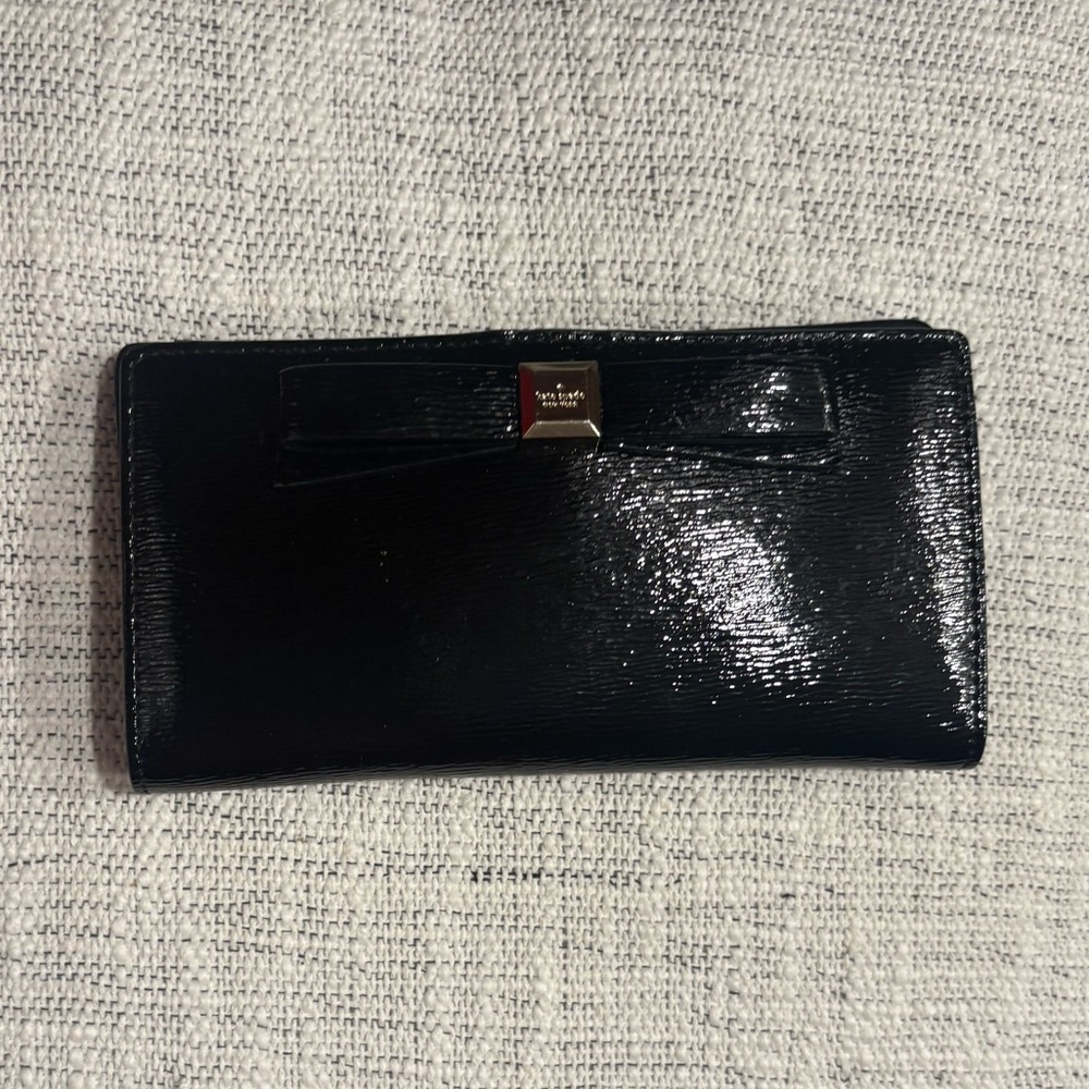 Kate Spade Black Leather Wallet